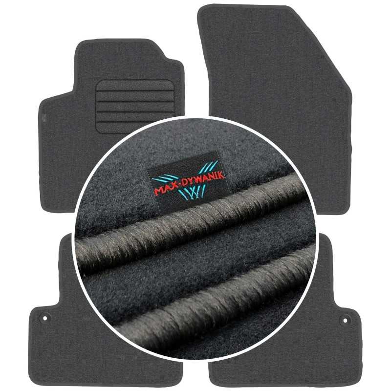 Volvo XC90 I 5 vietų 2003-2014 Veliūriniai kilimėliai MAX-DYWANIK