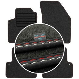 Volvo XC90 I 5 vietų 2003-2014 Veliūriniai kilimėliai MAX-DYWANIK