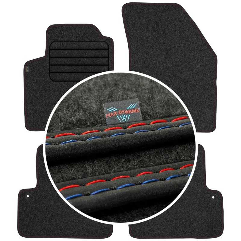 Volvo XC90 I 5 vietų 2003-2014 Veliūriniai kilimėliai MAX-DYWANIK
