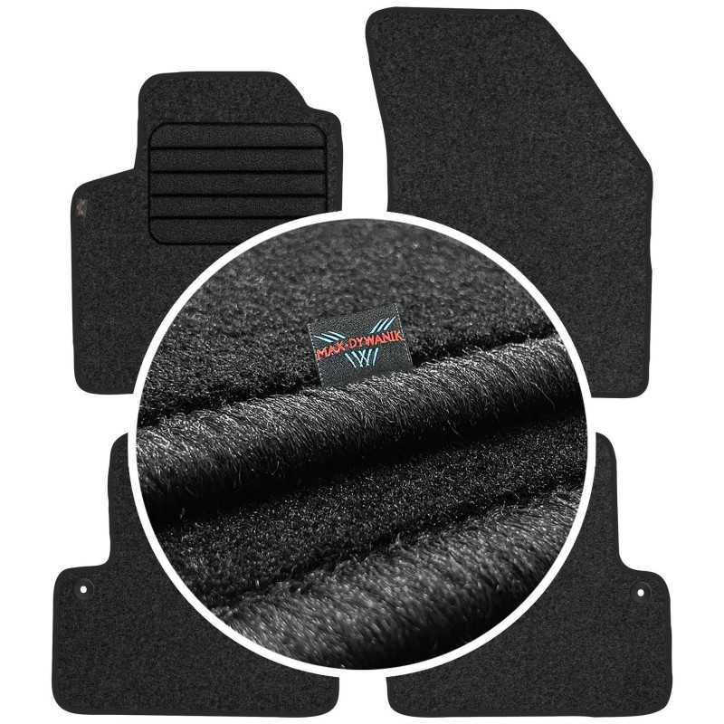 Volvo XC90 I 5 vietų 2003-2014 Veliūriniai kilimėliai MAX-DYWANIK