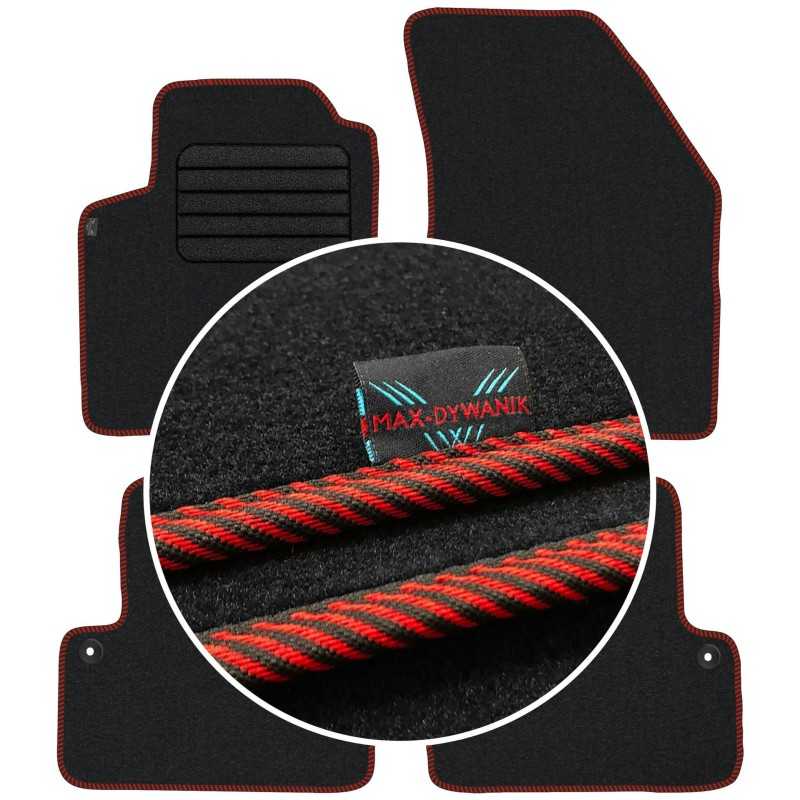 Volvo XC90 I 5 vietų 2003-2014 Veliūriniai kilimėliai MAX-DYWANIK