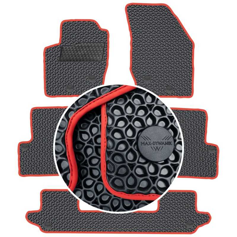 Volvo XC90 I 7 sėdynės 2003-2014 EVA MAX-MAT 10912