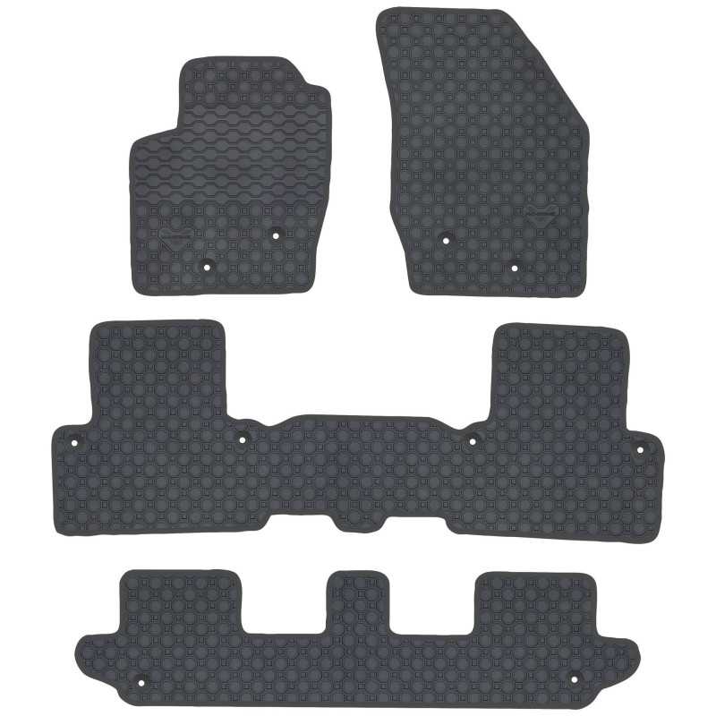 Volvo XC90 I 7 vietų 2003-2014 m. guminiai kilimėliai PRIME-LINER MAX-MAT