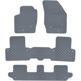 Volvo XC90 I 7 vietų 2003-2014 m. guminiai kilimėliai PRIME-LINER MAX-MAT