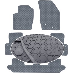 Volvo XC90 I 7 vietų 2003-2014 m. guminiai kilimėliai PRIME-LINER MAX-MAT