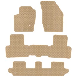 Volvo XC90 I 7 vietų 2003-2014 m. guminiai kilimėliai PRIME-LINER MAX-MAT