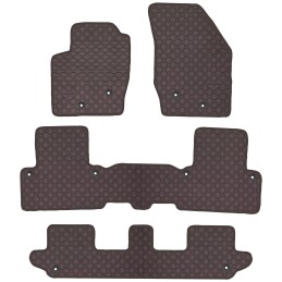 Volvo XC90 I 7 vietų 2003-2014 m. guminiai kilimėliai PRIME-LINER MAX-MAT