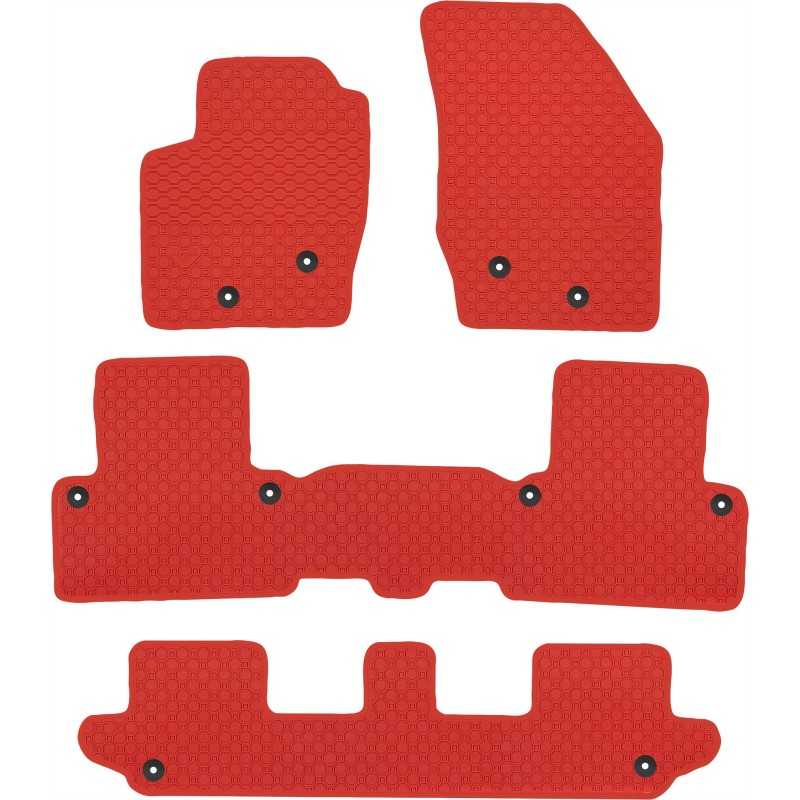 Volvo XC90 I 7 vietų 2003-2014 m. guminiai kilimėliai PRIME-LINER MAX-MAT