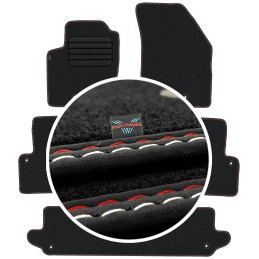 Volvo XC90 I 7 vietų 2003-2014 Veliūriniai kilimėliai MAX-DYWANIK