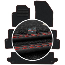 Volvo XC90 I 7 vietų 2003-2014 Veliūriniai kilimėliai MAX-DYWANIK