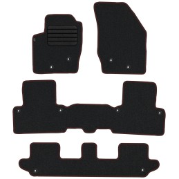 Volvo XC90 I 7 vietų 2003-2014 Veliūriniai kilimėliai MAX-DYWANIK