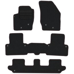 Volvo XC90 I 7 vietų 2003-2014 Veliūriniai kilimėliai MAX-DYWANIK