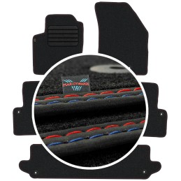 Volvo XC90 I 7 vietų 2003-2014 Veliūriniai kilimėliai MAX-DYWANIK