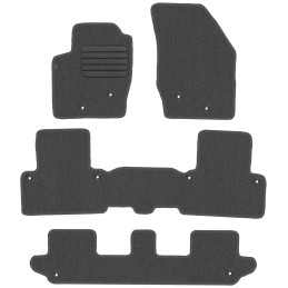 Volvo XC90 I 7 vietų 2003-2014 Veliūriniai kilimėliai MAX-DYWANIK