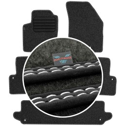 Volvo XC90 I 7 vietų 2003-2014 Veliūriniai kilimėliai MAX-DYWANIK