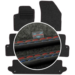 Volvo XC90 I 7 vietų 2003-2014 Veliūriniai kilimėliai MAX-DYWANIK