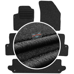 Volvo XC90 I 7 vietų 2003-2014 Veliūriniai kilimėliai MAX-DYWANIK