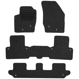 Volvo XC90 I 7 vietų 2003-2014 Veliūriniai kilimėliai MAX-DYWANIK