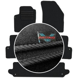 Volvo XC90 I 7 vietų 2003-2014 Veliūriniai kilimėliai MAX-DYWANIK