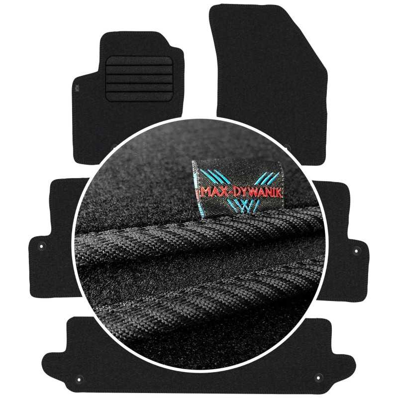 Volvo XC90 I 7 vietų 2003-2014 Veliūriniai kilimėliai MAX-DYWANIK