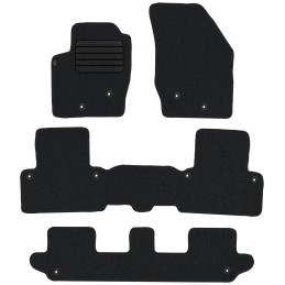 Volvo XC90 I 7 vietų 2003-2014 Veliūriniai kilimėliai MAX-DYWANIK