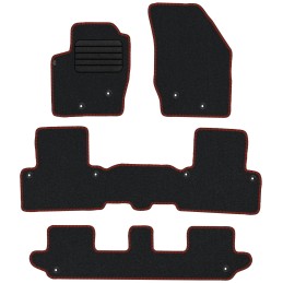 Volvo XC90 I 7 vietų 2003-2014 Veliūriniai kilimėliai MAX-DYWANIK