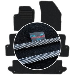 Volvo XC90 I 7 vietų 2003-2014 Veliūriniai kilimėliai MAX-DYWANIK