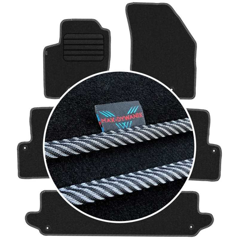 Volvo XC90 I 7 vietų 2003-2014 Veliūriniai kilimėliai MAX-DYWANIK