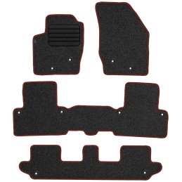 Volvo XC90 I 7 vietų 2003-2014 Veliūriniai kilimėliai MAX-DYWANIK