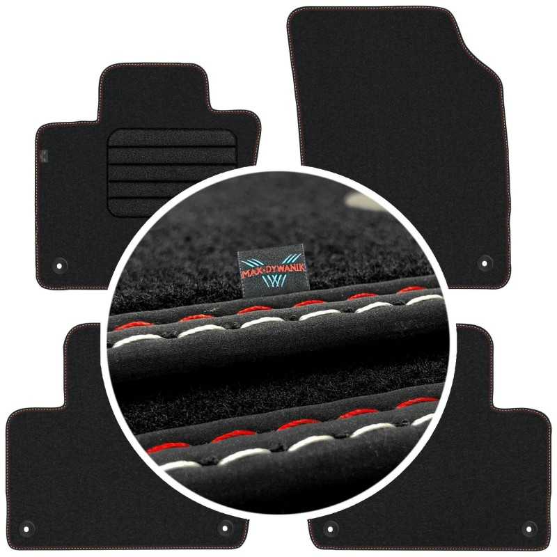 Volvo XC90 II 2015- Veliūriniai kilimėliai MAX-DYWANIK