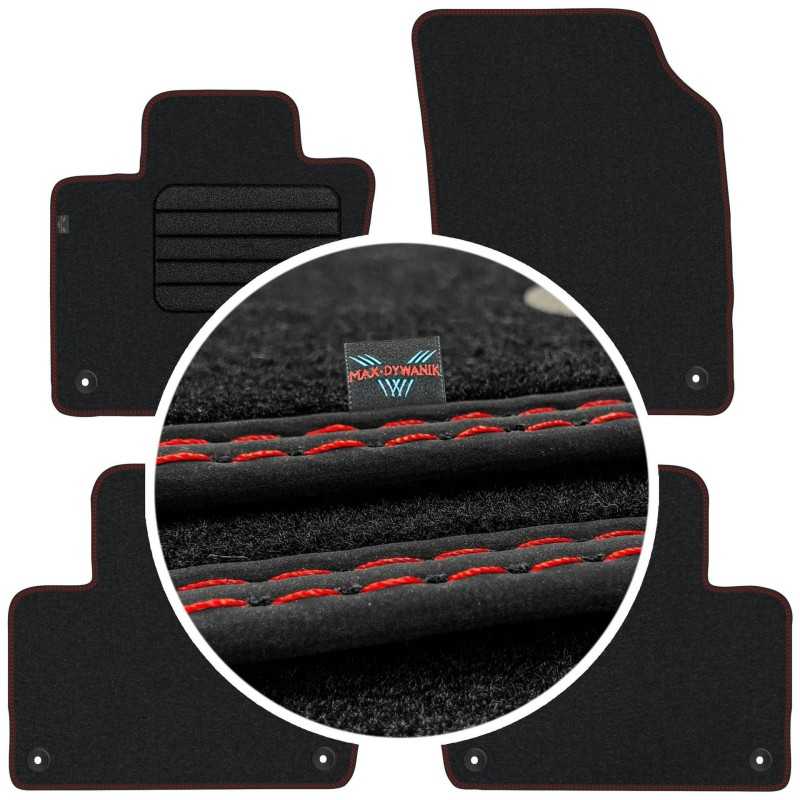 Volvo XC90 II 2015- Veliūriniai kilimėliai MAX-DYWANIK