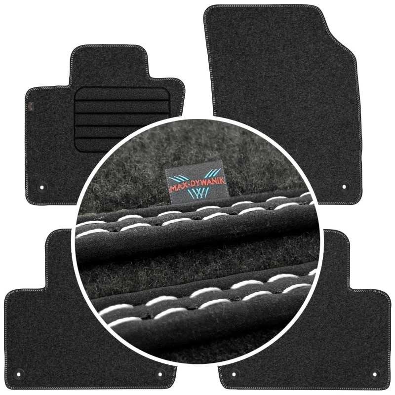 Volvo XC90 II 2015- Veliūriniai kilimėliai MAX-DYWANIK