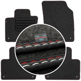 Volvo XC90 II 2015- Veliūriniai kilimėliai MAX-DYWANIK