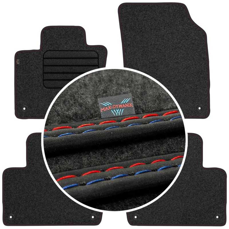 Volvo XC90 II 2015- Veliūriniai kilimėliai MAX-DYWANIK