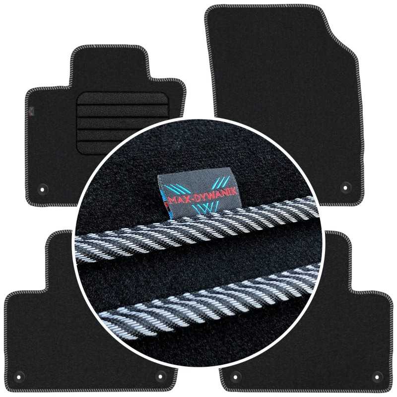 Volvo XC90 II 2015- Veliūriniai kilimėliai MAX-DYWANIK