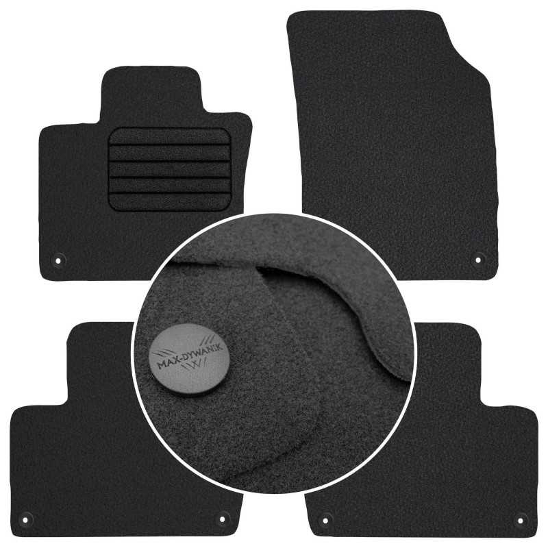 Volvo XC90 II 2015- Veliūriniai kilimėliai MAX-DYWANIK