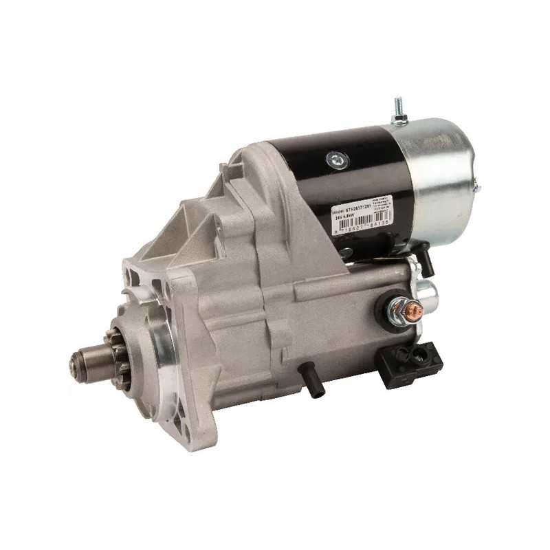 Starteris 24v 4 5kw su 10 kramp