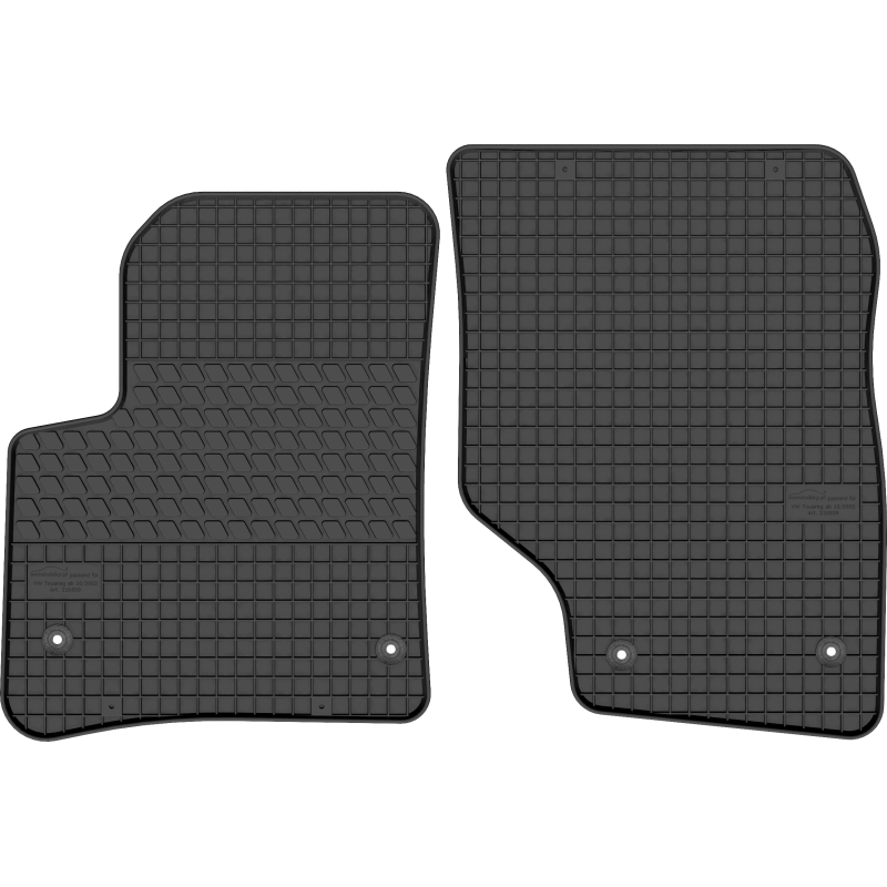 VW Touareg I 2002-2010 Guminiai kilimėliai MOTOHOBBY FRONT 210509/2