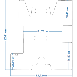 Zetor 7745 traktoriaus kilimėliai 48413