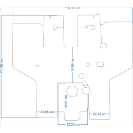 Zetor 8145 traktoriaus kilimėliai 50240