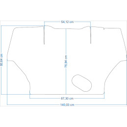 Zetor 8641 traktoriaus kilimėliai 48340