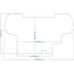 Zetor Major CL 80 2015-2023 traktoriaus kilimėliai 48047