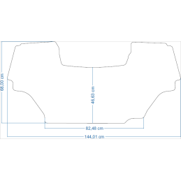 Zetor Proxima 100 HS 2018- Traktoriaus kilimėliai 48035