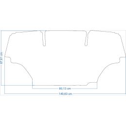 Zetor Proxima CL 2019- / Zetor Proxima GP /Zetor HS 2019- Traktorių kilimėliai 48029
