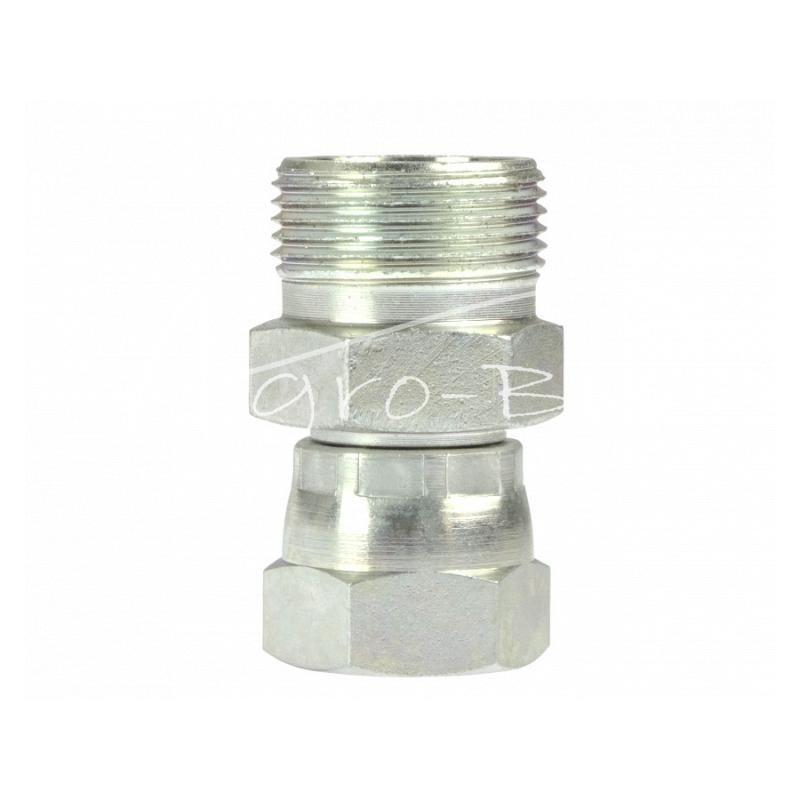Hidraulinės jungties jungtis – tiesi AB M18x1.5 - M24x1.5 12L/16S - HS117
