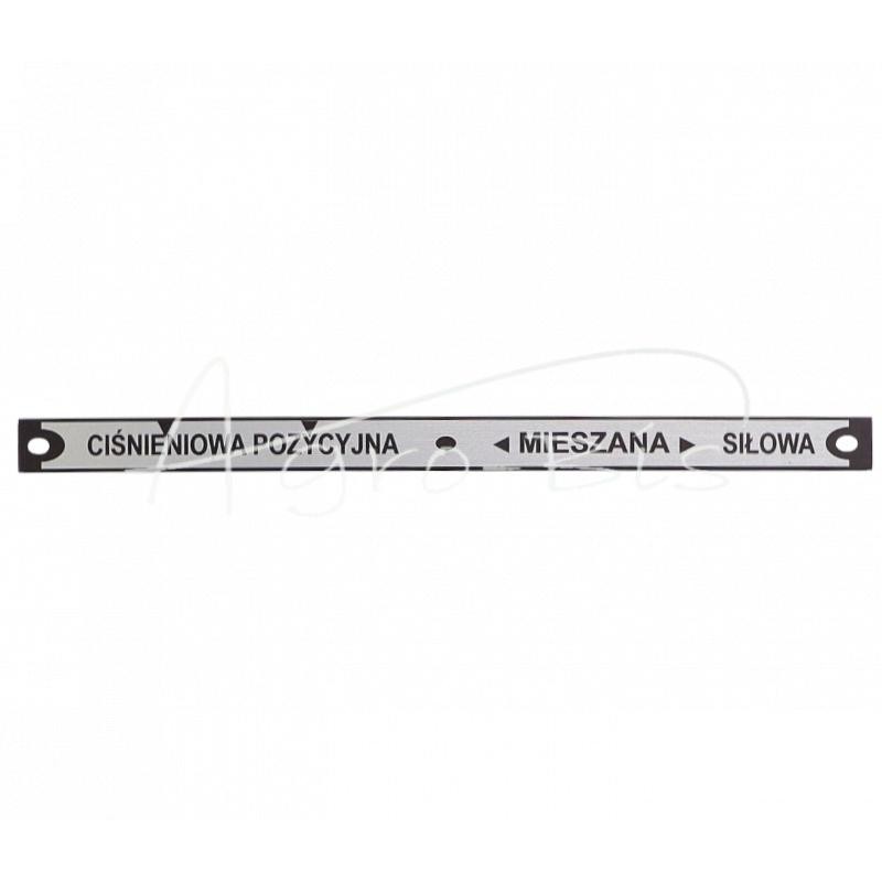 Ursus C-385 Archimedes hidraulinio kėlimo valdymo III lentelė - 80402052