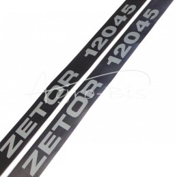 Ženklų rinkinys - emblemos Zetor 12045 - Z12045