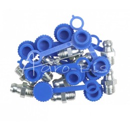 M8x1 tepalo antgalių rinkinys, 10 vnt., mėlynas tepalo antgalio dangtelis PZL HYDRAL - 7141208PNH