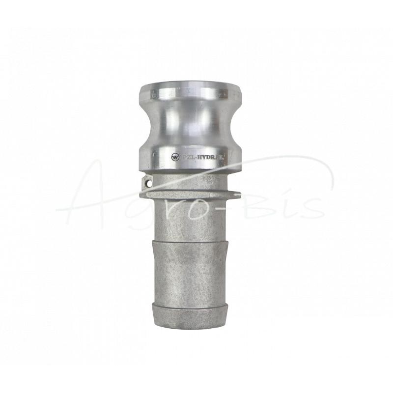 „Camlock“ jungties kištukas, E tipo, aliuminis, 1 1/4" x 32 mm, PZL HYDRAL - ZCE32H
