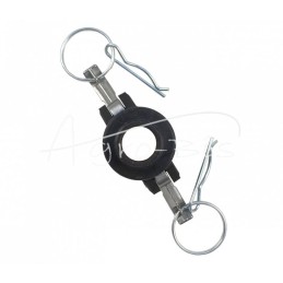 Camlock jungties lizdas, B tipo, polipropilenas, PP, 3/4" x 19 mm, PZL HYDRAL - ZCPB19H